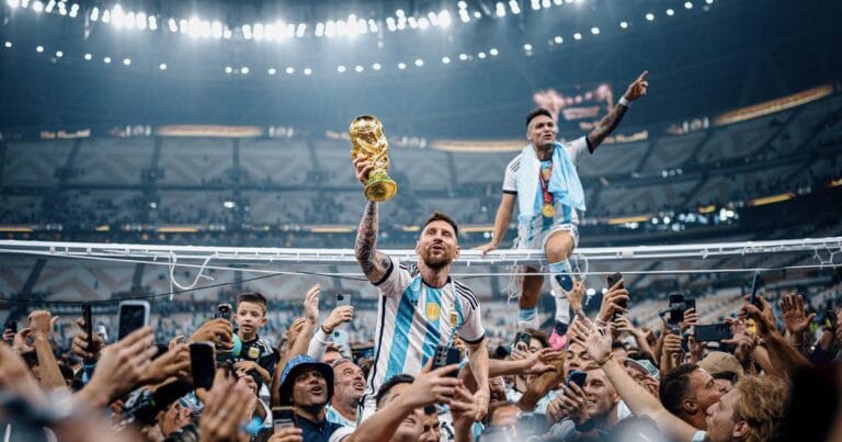 Watch: Messi emotional, Martinez in tears as Argentina stars serenaded by fans before Panama clash