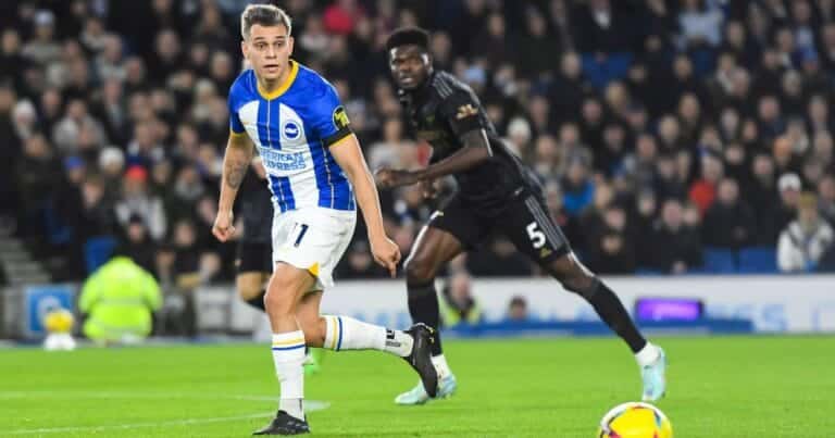 Arsenal agree to terms on January move for Brighton forward Leandro Trossard