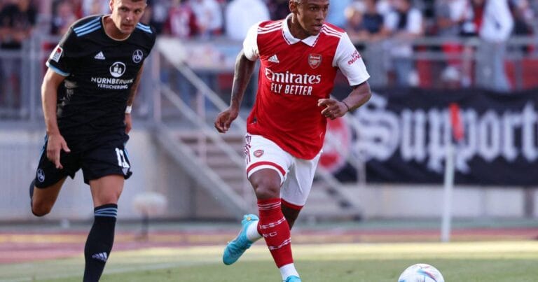 Watch: Marquinhos nets in Arsenal friendly with Watford