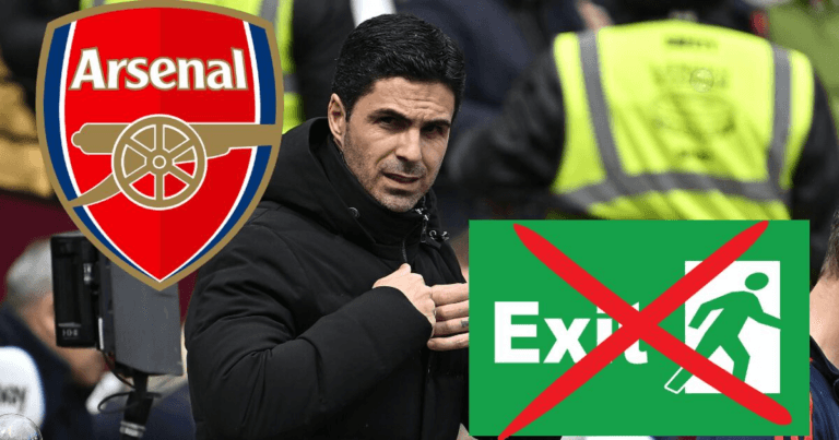 Arsenal boss Mikel Arteta claims star is in his plans despite exit links