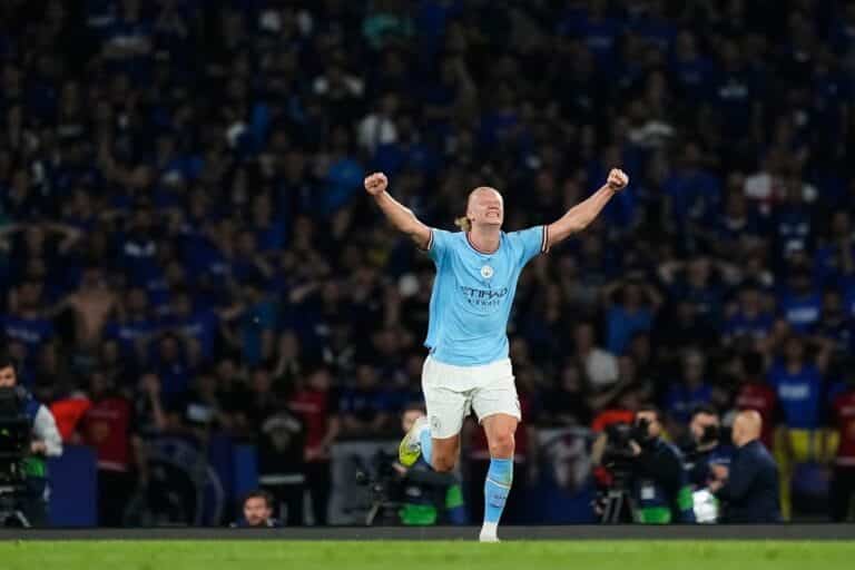 Manchester City 5-1 Wolves: Haaland nets four in rout