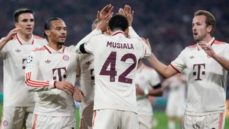 Champions League round-up: Bayern grab win but PSG suffer late defeat