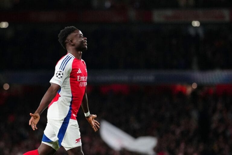 Saka believes he has returned at perfect time to help Arsenal take ‘next step’