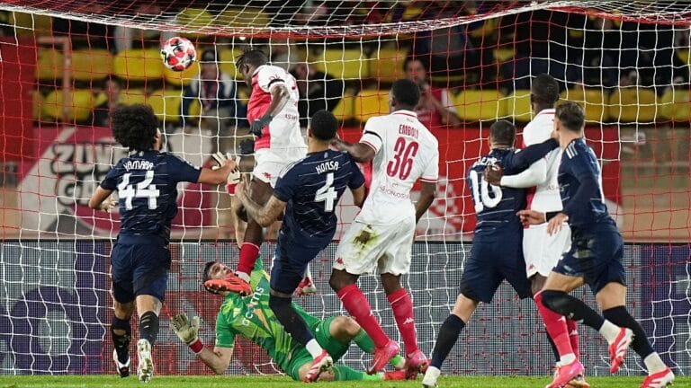 LIVE – Monaco 1-0 Aston Villa: Villans a goal down through early Singo header