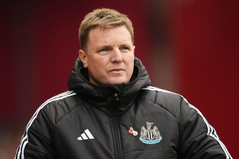 Eddie Howe: Newcastle boss recovering in hospital from pneumonia and will miss two more games through illness