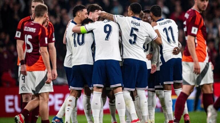 England 3-0 Latvia: Three Lions cruise to consecutive wins under Tuchel
