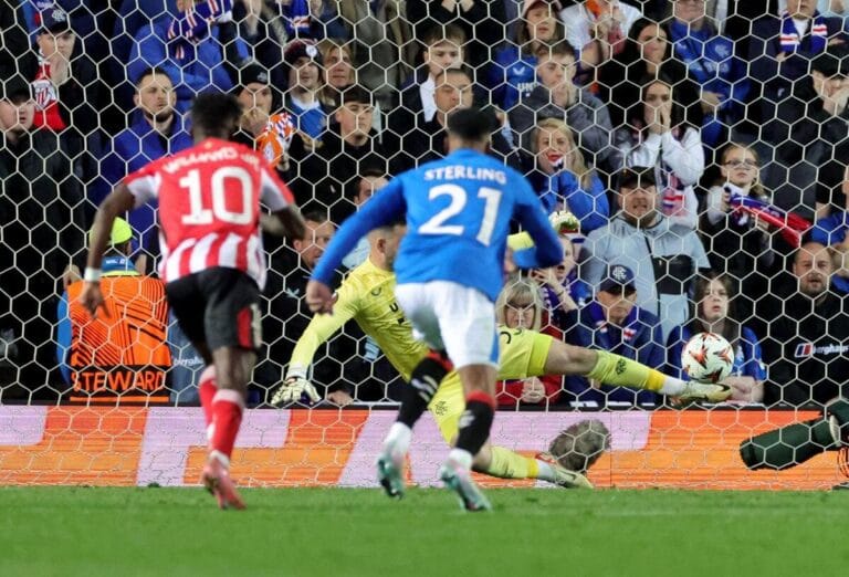 Europa League review: Liam Kelly shines as Rangers frustrate Athletic Bilbao while Andre Onana has night to forget