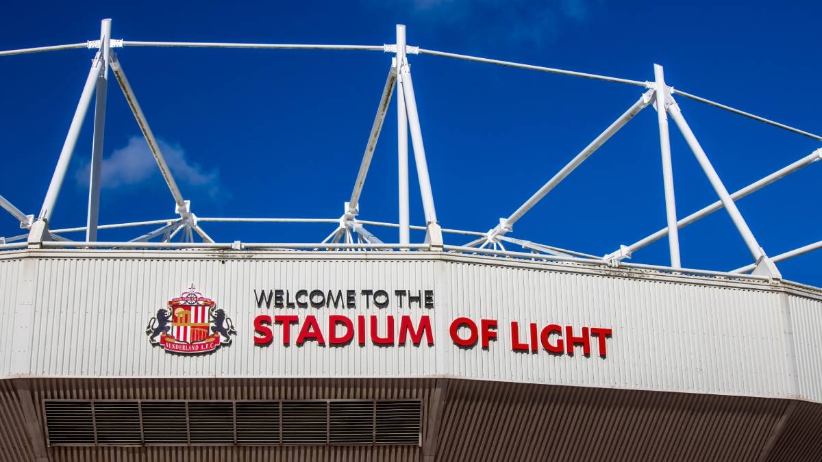 A photo of the Stadium of Light home of Sunderland Football Club