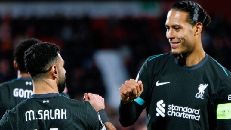 Virgil van Dijk contact: Salah ‘would love to see’ captain at Liverpool next season