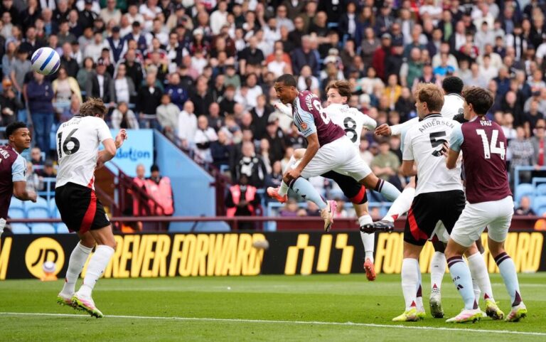 Tielemans gives Villa vital lead in high-stakes Premier League contest against Fulham