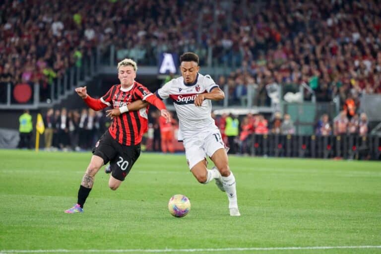 Coppa Italia: Frenetic start as Milan chase domestic double while Bologna seek first cup triumph in 50 years