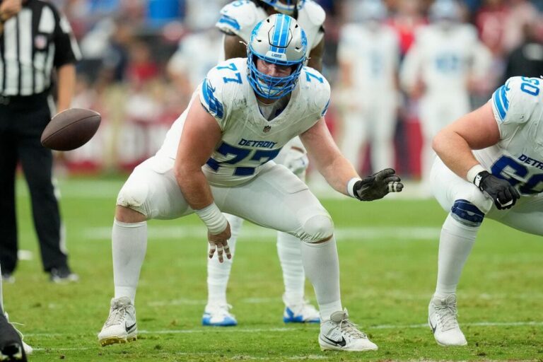 Detroit Lions rule out Ragnow for Seattle Seahawks clash