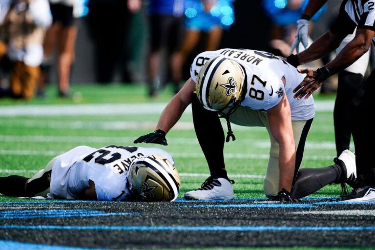 ‘He needs his ass whooped’ – Michael Thomas blasts Derek Carr after Chris Olave injury