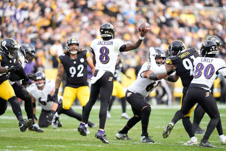 NFL: Baltimore Secures Playoff Spot With Win Vs. Rival Pittsburgh