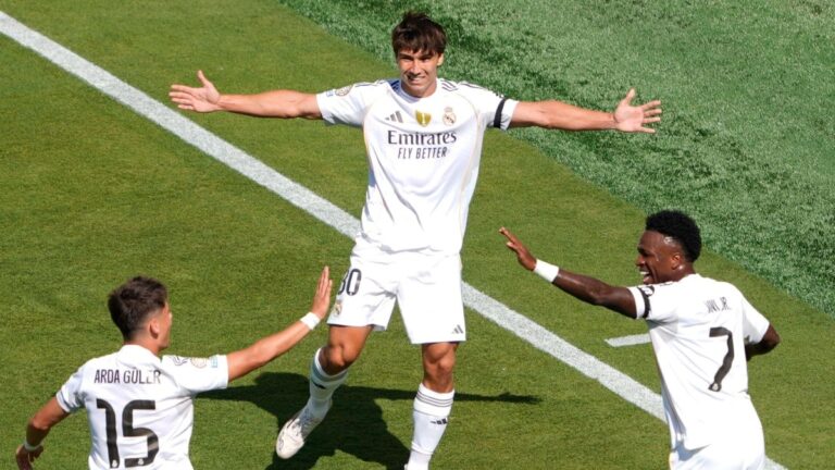 Real Madrid 3-2 Borussia Dortmund – Report, result and goals as Mbappe bicycle kick saves 10-man Madrid