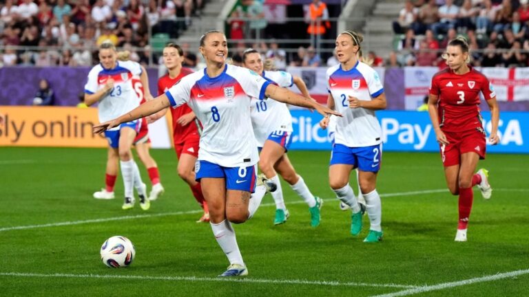 England 6-1 Wales – Report result and goals as Lionesses book spot in Euro 2025 knockouts