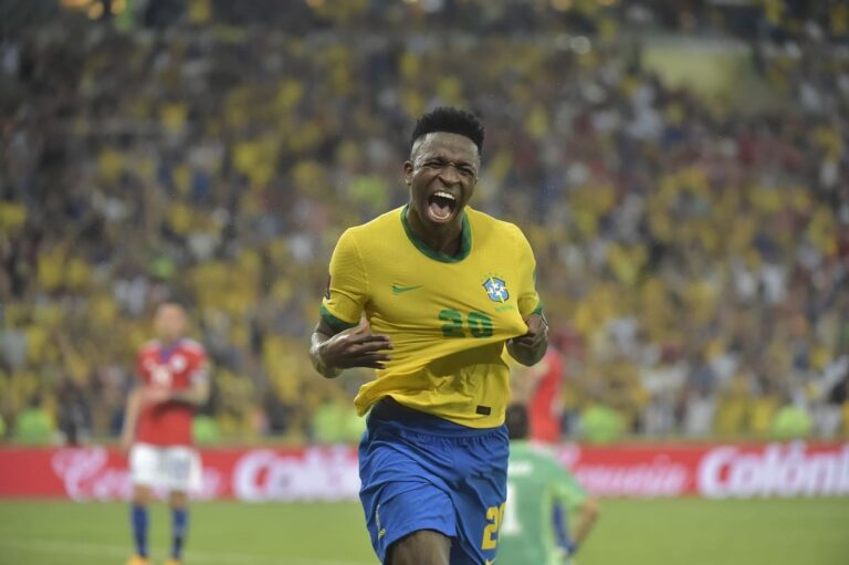 Vinicius Jr stars as Brazil see off Paraguay at Copa America