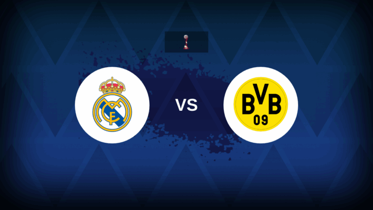 Real Madrid v Borussia Dortmund – Line-ups, stats and preview